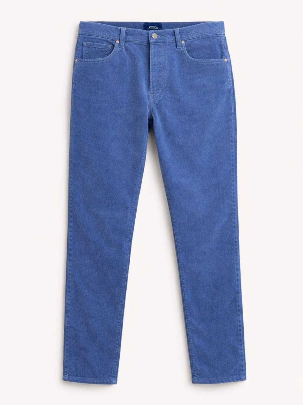 CESARE ATTOLINI Straight-Leg Corduroy Pants, Slate Blue- Men’s 34 (50) NWOT
